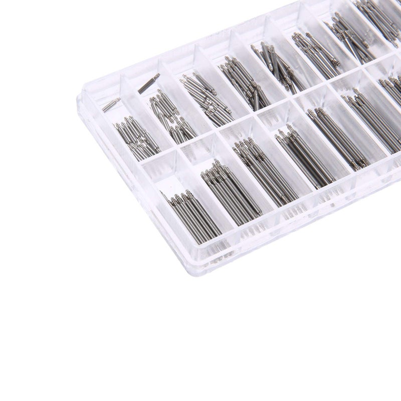 Hicello 360PCS 6-23mm Watch Band Link Cotter Pin Assortment  Stainless Steel Watch Bracelet Pin for Watch Band Repair Kit Dia. 1.0mm - Image 3